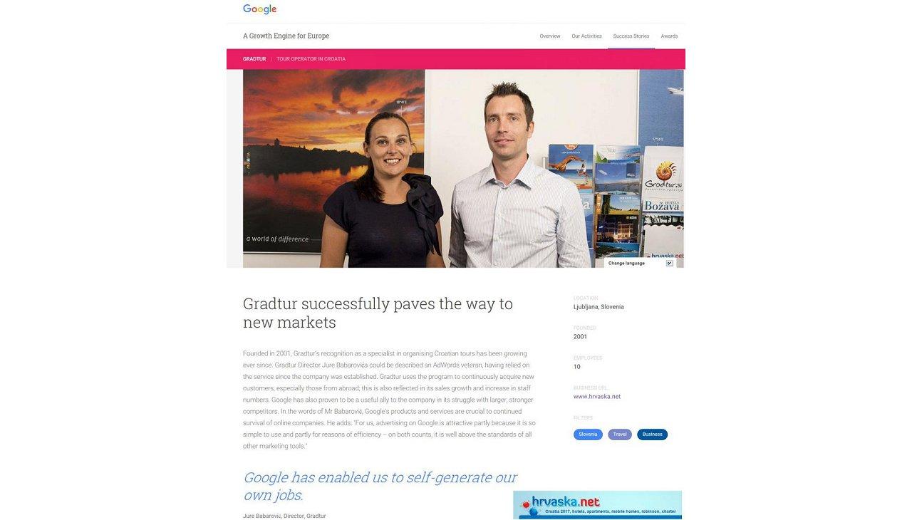 Google Small Business Success Stories